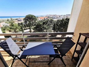 Résidence Le Carlton - Appartement deux pièces cabine 4 couchages à Port Leucate. Réf: 2CAR_331AC MAE-2271